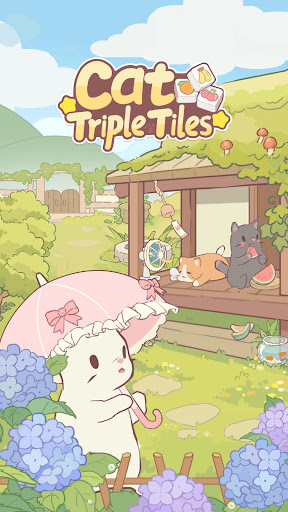 Cat Triple Tiles: Match 3 Game