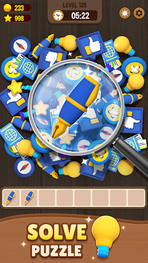 Match Triple 3D: Matching tile