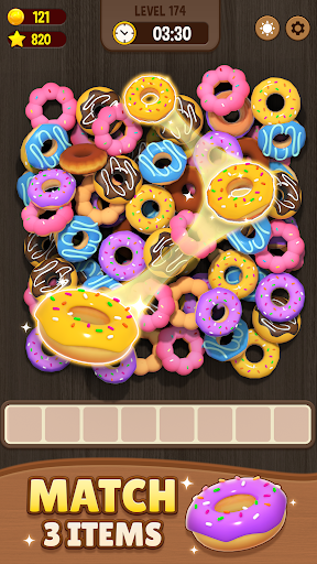 Match Triple 3D: Matching tile